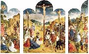 Hugo van der Goes Calvary Triptych oil painting artist